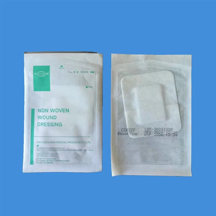 Apósito adhesivo para heridas, Apósito médico para heridas, Apósito para heridas no tejido