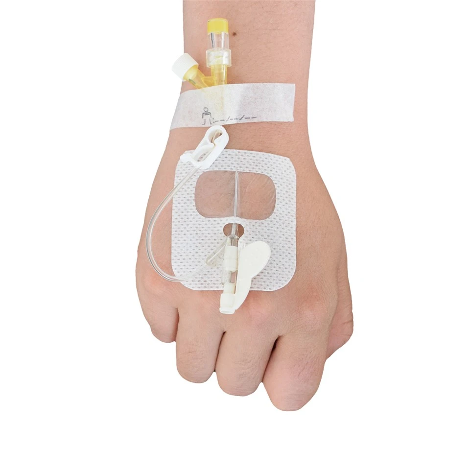 Apósitos intravenosos transparentes