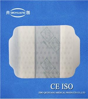 Vendaje para heridas de película transparente impermeable disponible médico para arreglo de cánula intravenosa